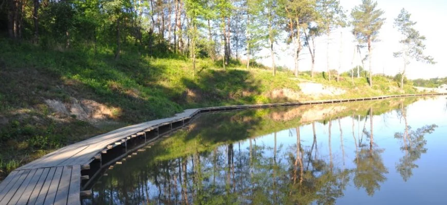 Пірс. Ставок Лісний